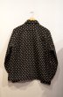 画像2: 50's VAN HEUSEN ALLハンドステッチ刺繍 BLK WOOL SH "NON WASH” (2)