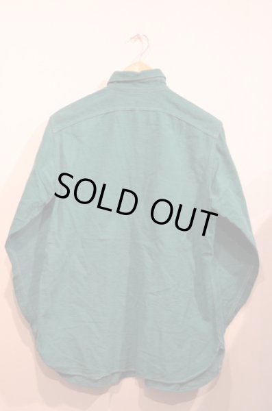 画像2: 40〜's BIGYANK フランネルSH "GREEN” (2)