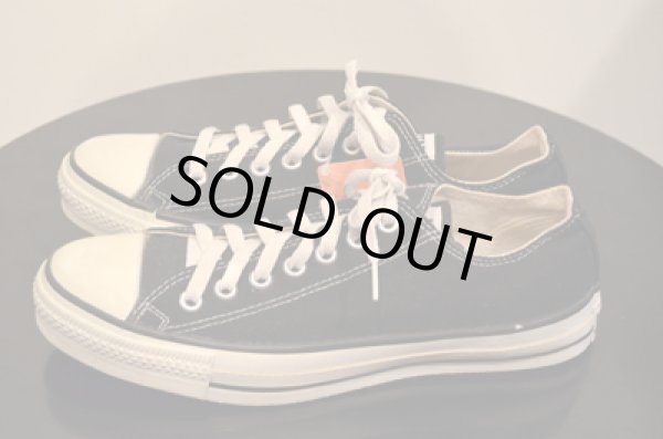 画像3: 90's コンバースALLSTAR LOW-CUT BLK "DEADSTOCK” (3)