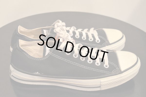 画像4: 90's コンバースALLSTAR LOW-CUT BLK "DEADSTOCK” (4)