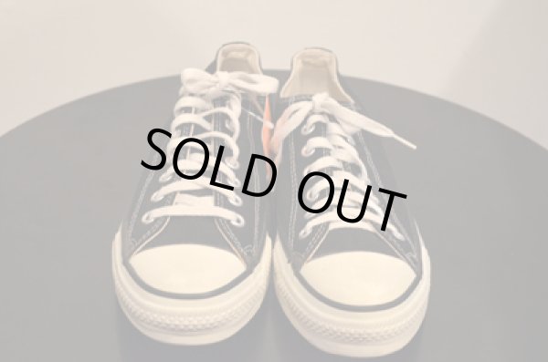 画像2: 90's コンバースALLSTAR LOW-CUT BLK "DEADSTOCK” (2)