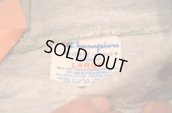 画像3: 80's Champion リバースウィーブ W-FACE PARKA "両面染み込みプリント” (3)