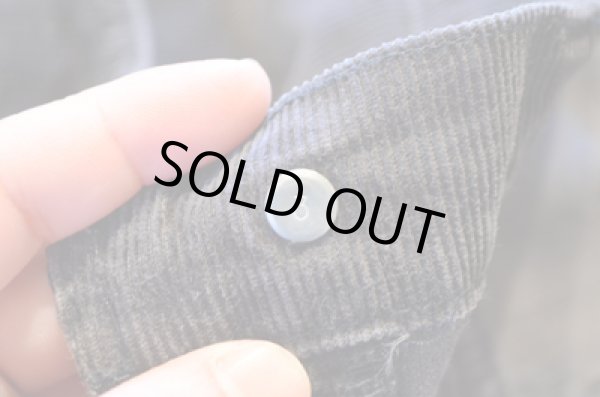 画像5: 70's Levi's646 コーデュロイPT BLK "初期” (5)