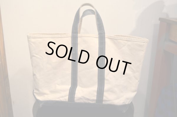 画像3: 80's L.L.BEAN キャンバストートBAG "耳付き” (3)