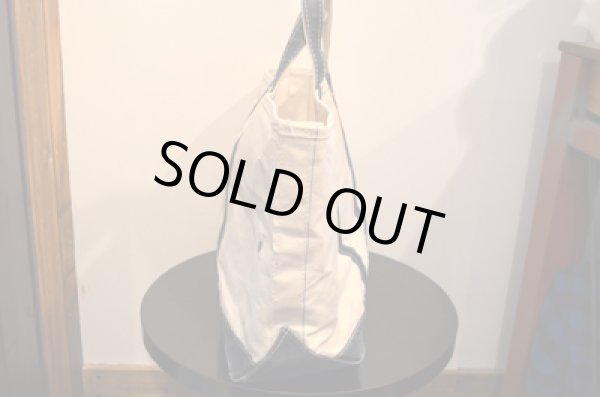 画像4: 80's L.L.BEAN キャンバストートBAG "耳付き” (4)