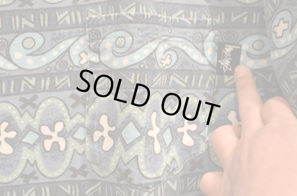 画像4: 80's STUSSY 総柄ポケTEE (4)