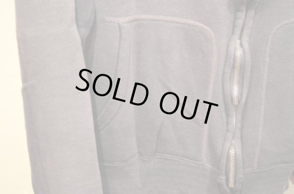 画像4: 〜60's セパポケ VINTAGE フルZIP PARKA "ナス紺” (4)