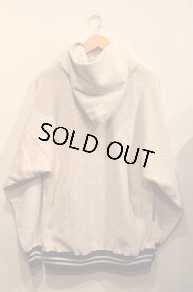 画像2: 90's Champion リバースウィーブPARKA "リブボーダー” (2)