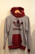 画像1: 80's MADE IN USA ADIDAS 2TONE PARKA "トレフォイル” (1)