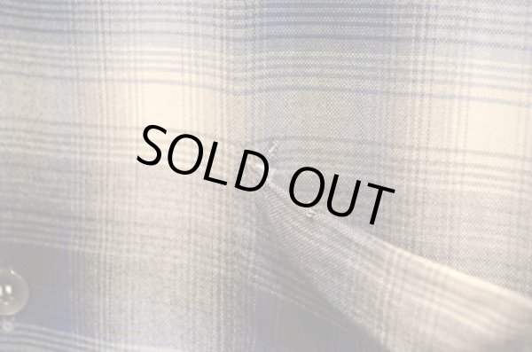 画像4: 60〜's Gimbels Own Parkleigh オンブレーレーヨンSH "好配色” (4)