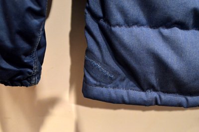 画像1: 70's NORTH FACE 茶タグ フード付きDOWN JKT "sizeS”