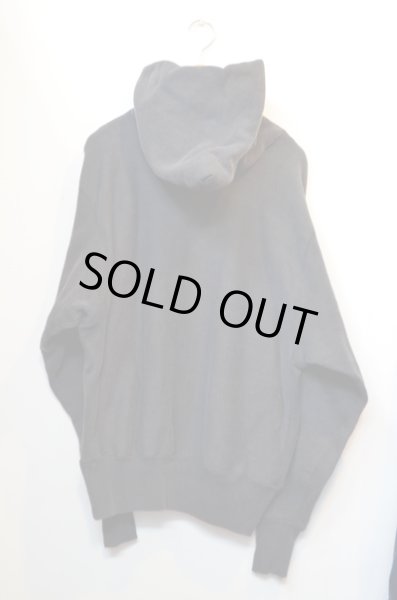 画像2: 90's Champion リバースウィーブPARKA "BLK” (2)