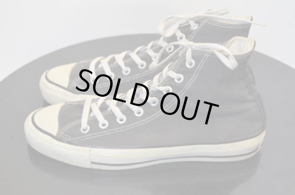 画像5: 80's コンバース ALLSTAR  Hi-CUT "BLK” (5)