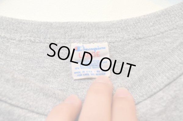 画像3: 80's チャンピオン 12/88 染み込みプリントTEE (3)