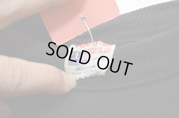 画像3: 50's Champion ランタグ SWEAT "BLK” (3)