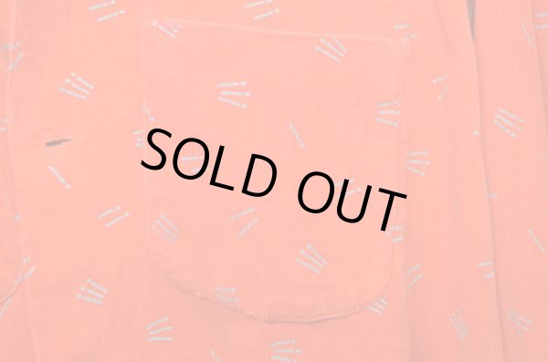 画像4: 50's TOWNCRAFT プリントコーデュロイSH "サービスプライス” (4)