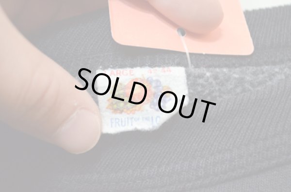 画像3: 50's fruit of the room VINTGAE SWEAT "BLK” (3)