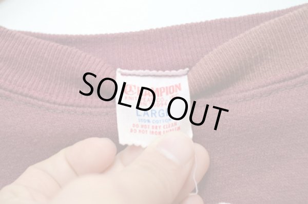 画像3: 60's Champion ランタグ VINTAGE SWEAT "フロッキープリント” (3)