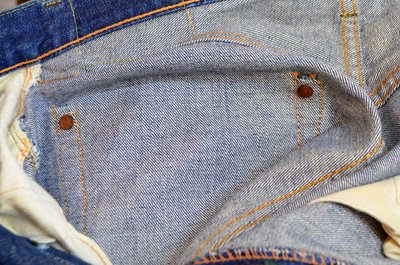 画像1: 60's Levi's501xx 紙パッチ 濃紺 "ギャラなし”