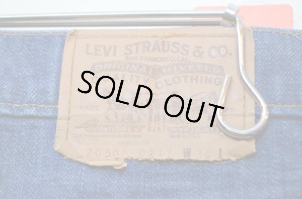 画像4: 70's Levi's505 TOP刻印8 真紺 (4)