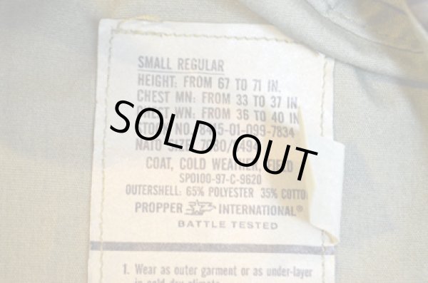 画像5: 90's M-65 タイガーストライプ sizeS-R "DEADSTOCK” (5)