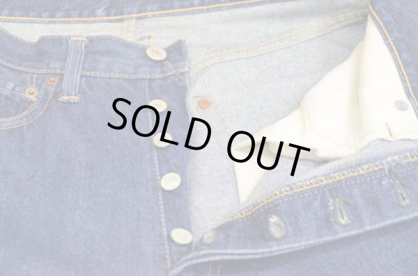 画像4: 60's Levi's501xx 紙パッチギャラなし 真紺 (4)