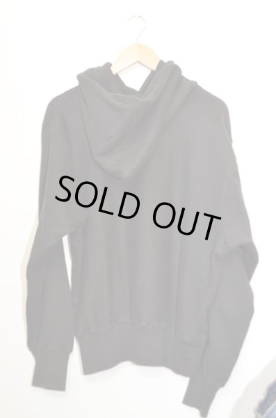 画像2: 80's チャンピオンリバースウィーブPARKA "BLK” (2)