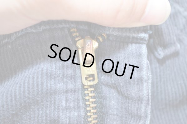 画像2: 80's Levi's519コーデュロイPANTS BLK "TALON42” (2)