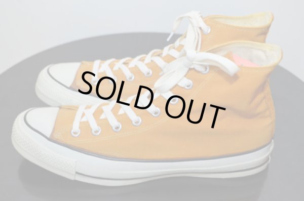 画像5: 80's コンバースオールスターHi-cut サイドステッチ カラシ "NEAR DEADSTOCK” (5)