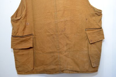 画像3: 50's DUXBAK DUCK VEST ハーフムーンポケット"sizeS”