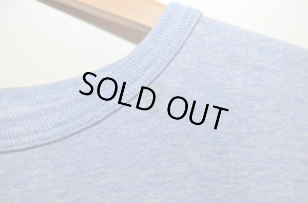 画像4: 80's チャンピオン 88/12 無地TEE "青杢” (4)