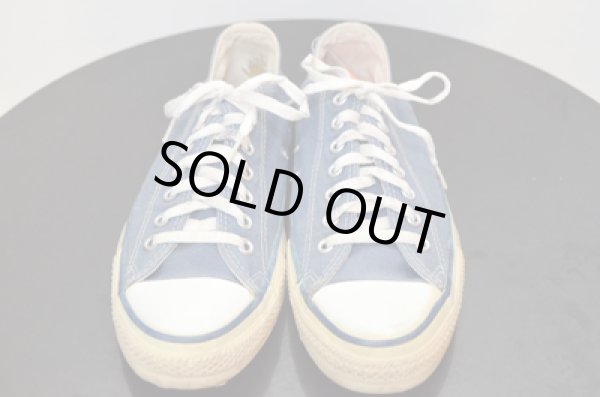 画像2: 90's コンバースALLSTAR Low-cut NAVY (2)