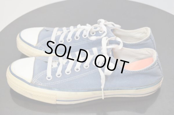 画像4: 90's コンバースALLSTAR Low-cut NAVY (4)