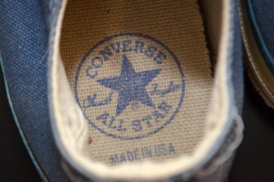 画像2: 90's コンバースALLSTAR Low-cut NAVY