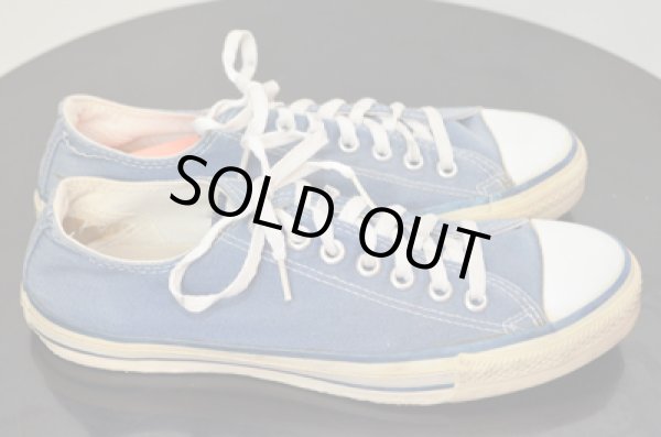 画像5: 90's コンバースALLSTAR Low-cut NAVY (5)