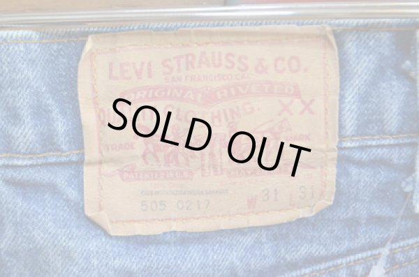 画像3: 80's Levi's505 黒カン (3)