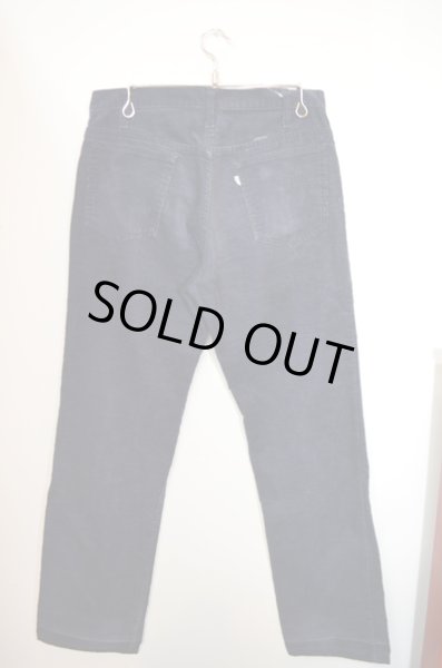 画像2: 80's Levi's519 コーデュロイPANTS "NAVY” (2)