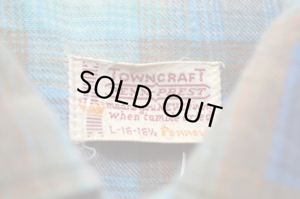 画像3: 60〜70's TOWN CRAFT プリントネル (3)