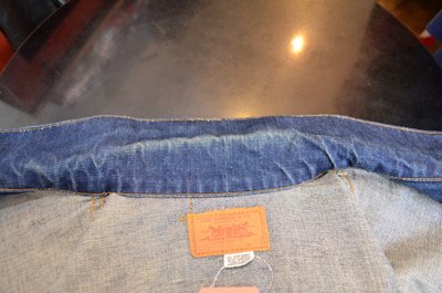 画像1: 60〜70's Levi's70505 BIGE "真紺”