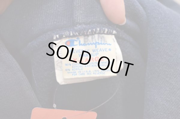 画像3: 80's チャンピオン リバースウィーブPARKA "NAVY” (3)