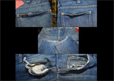 画像3: 70's Lee Leens DENIM PANTS