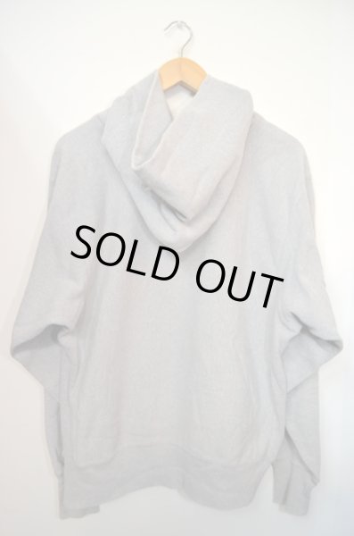 画像2: 90's チャンピオンリバースウィーブPARKA 無地 (2)