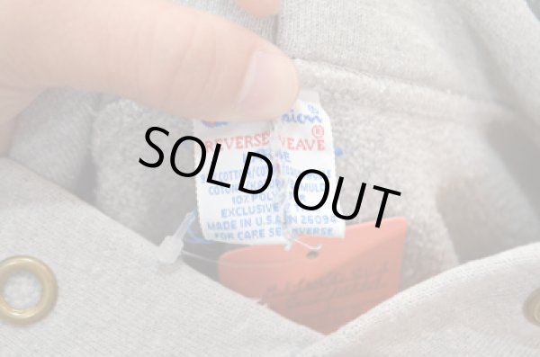 画像3: 90's チャンピオンリバースウィーブPARKA 無地 (3)