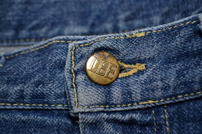 画像1: 70's Lee Leens DENIM PANTS