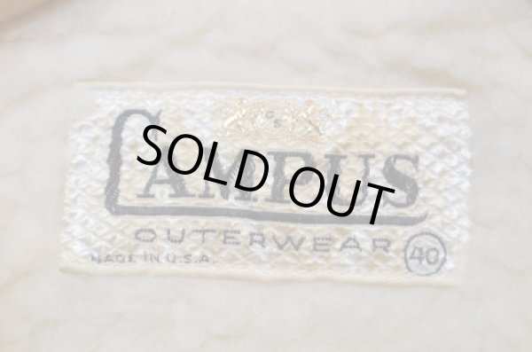 画像4: 60's CAMPUS COW柄 ファーVEST (4)