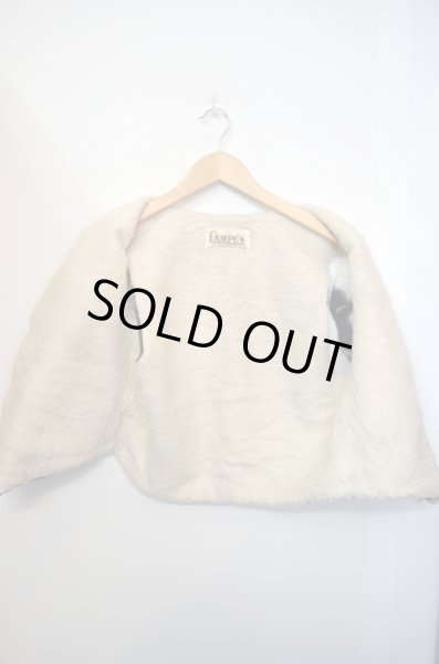 画像3: 60's CAMPUS COW柄 ファーVEST (3)