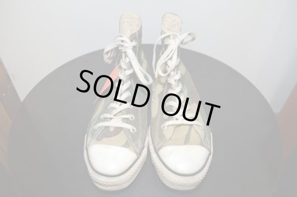 画像2: 90's USA製 コンバースALLSTAR Hi-cut "カモ柄” (2)