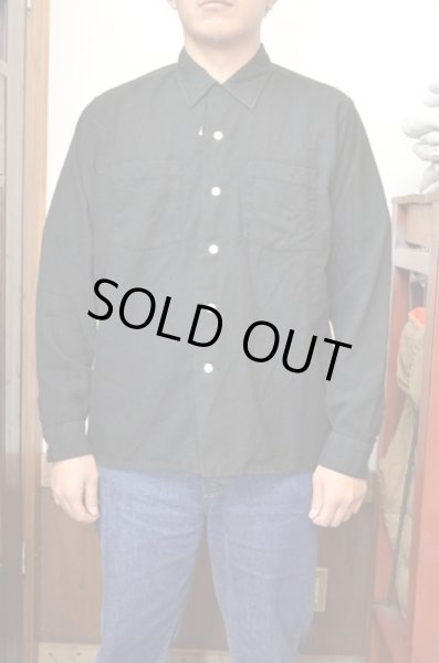 画像5: 60's Hathawayウールシャツ“BLACK” (5)