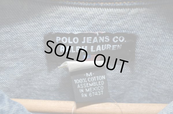 画像3: Ralph Lauren POLO JEANS 2ndタイプ DENIM JKT "星条旗” (3)