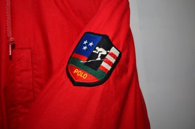 画像1: 92's VINTAGE Ralph Lauren DOWN JKT "SUICIDE SKI PATCH"